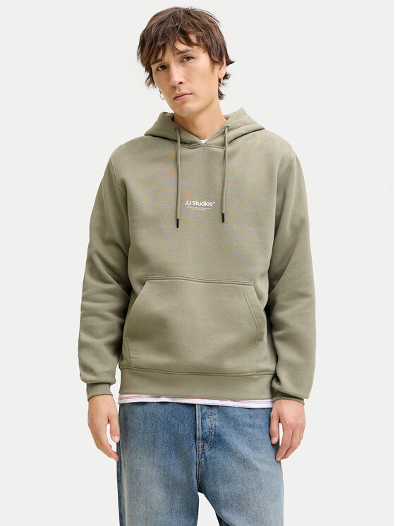 Jack & Jones Bluză Soho 12278789 Verde Regular Fit