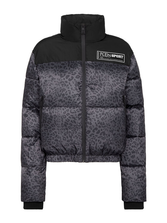 Plein Sport Plein Sport Kurtka puchowa 10165 Czarny Regular Fit