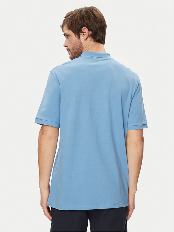 Jack & Jones Jack & Jones Polo Josh 12247387 Niebieski Standard Fit