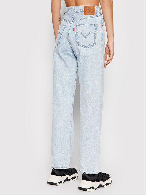 Levi's® Levi's® Jeansy Ribcage Straight Ankle 72693_1 Błękitny Regular Fit