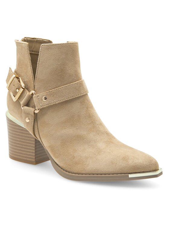 DeeZee DeeZee Cizme și botine cowboy YOLANDA LS6075-01 Bej