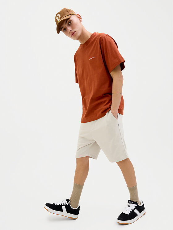 Jack & Jones Jack & Jones Pantaloni scurți sport Gordon 12249285 Bej Regular Fit