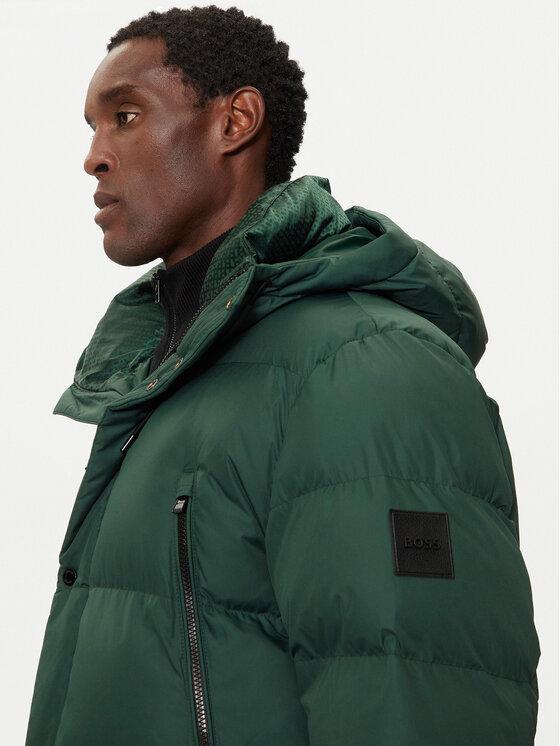 BOSS BOSS Зимно яке H-Condolo2 50525109 Зелен Regular Fit