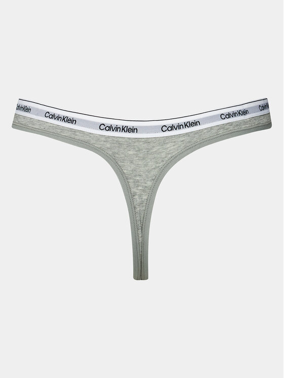 Calvin Klein Underwear Calvin Klein Underwear Kalhotky string 000QD5043E Šedá
