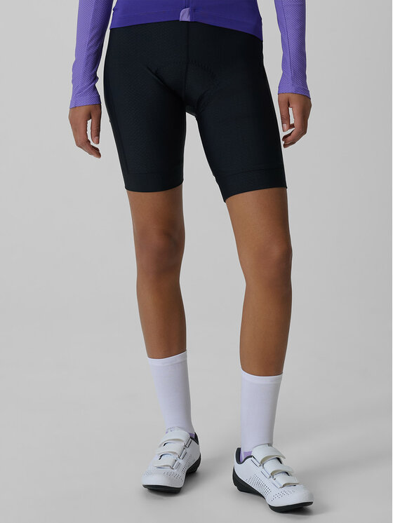 4F 4F Szorty rowerowe GET LOST FEEL FOUND Czarny Slim Fit