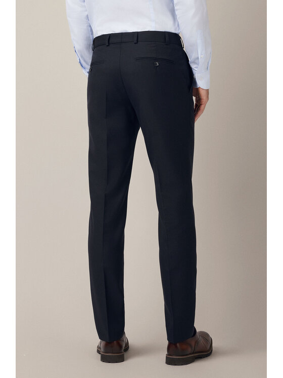 Lancerto Lancerto Spodnie materiałowe FORMAL SP073225000006 Granatowy Slim Fit