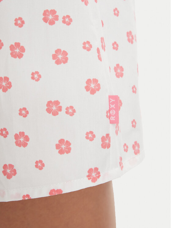 Roxy Roxy Poletna obleka W126-RXLDS-1030-01P Bela Regular Fit