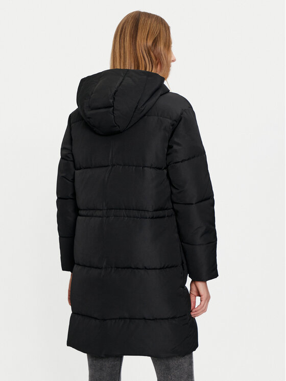 Lee Lee Pehelykabát 112355161 Fekete Relaxed Fit