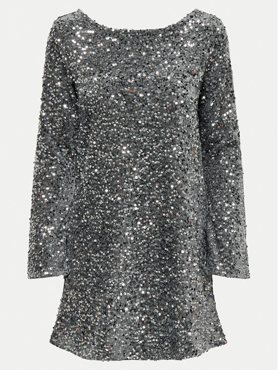 JDY JDY Коктейльна сукня Sara 15337656 Срібний Regular Fit
