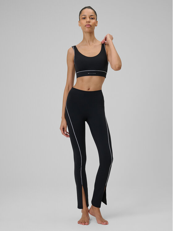 4F 4F Legginsy YOGA Czarny Slim Fit