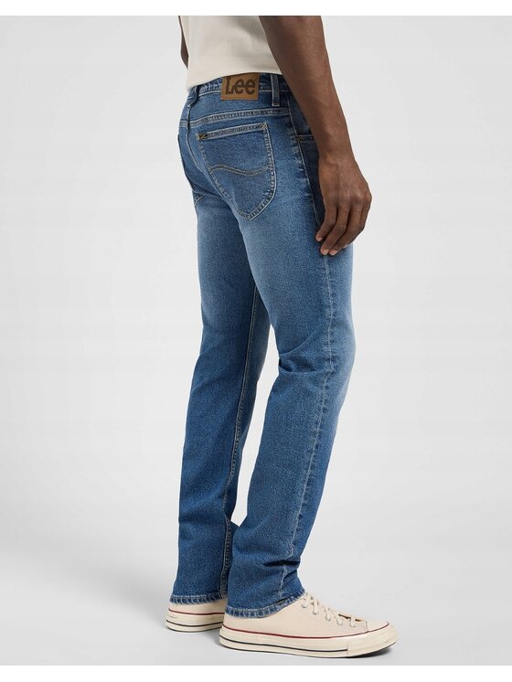 Lee Lee Jeansy Rider Niebieski Slim Fit