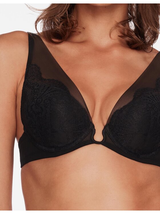Esotiq Esotiq Biustonosz push-up 39923-99X Czarny