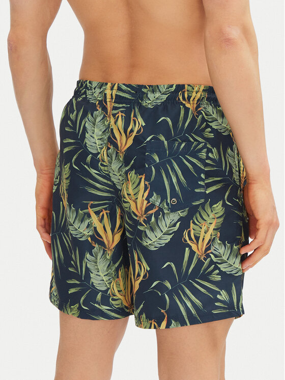 INDICODE INDICODE Badeshorts Intonino 70-890 Grün Regular Fit