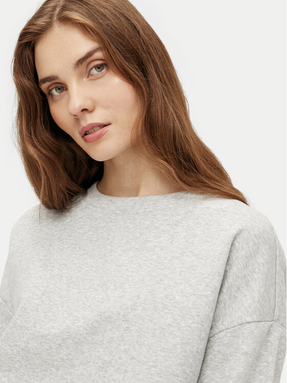 Pieces Pieces Majica dugih rukava Chili 17113432 Siva Regular Fit