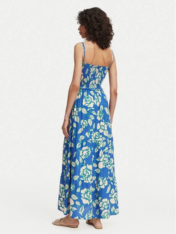 Maaji Maaji Letní šaty Flora Buttercup PT2985CLD002 Modrá Regular Fit