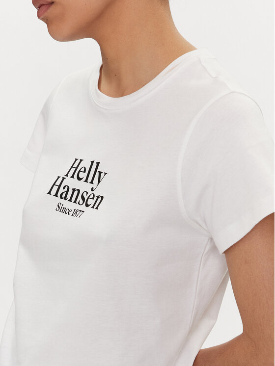 Helly Hansen Helly Hansen T-särk W Core Graphic T-Shirt 54080 Valge Regular Fit