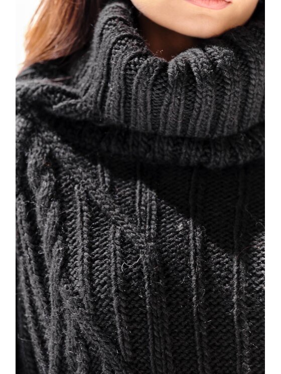 Awama Awama Maglione A477 Nero Basic Fit