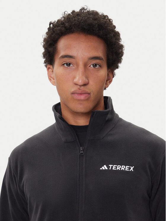 adidas adidas Полар Multi Essentials JP0795 Черен Regular Fit