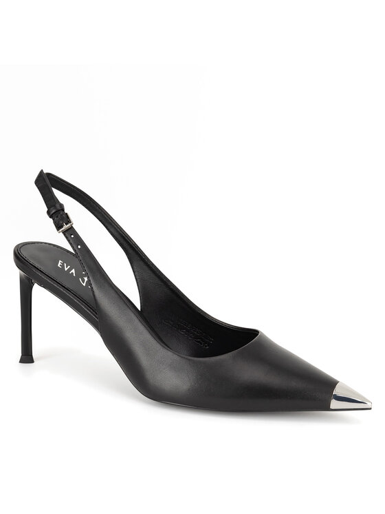 Eva Minge Eva Minge Pantofi cu toc subțire LIA-V1538-235-1 Negru