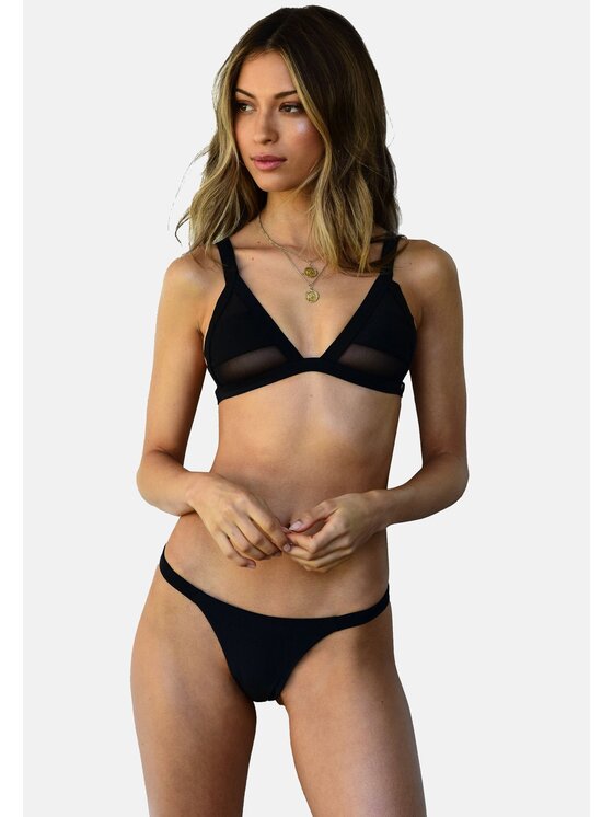 Dół od bikini, rozmiar L, Czarny, FIERCE