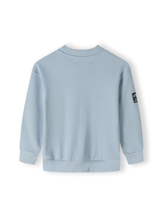 MINOTI MINOTI Bluza 23fleece66 Błękitny Regular Fit