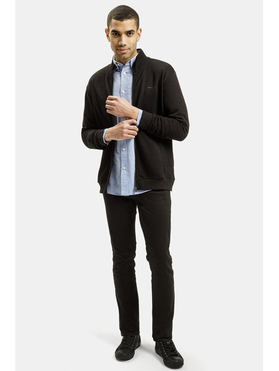 Cross Jeans Cross Jeans Koszula 35604-283 Niebieski Regular Fit