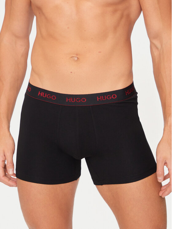 HUGO Hugo Set od 3 para bokserica 50517886 Crna