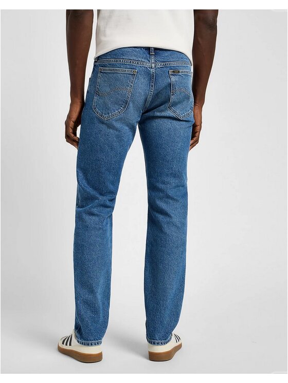 Lee Lee Jeansy RIDER Niebieski Slim Fit