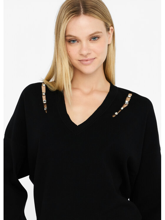 Liu Jo Liu Jo Maglione MF5037MS99E22222 Nero Regular Fit