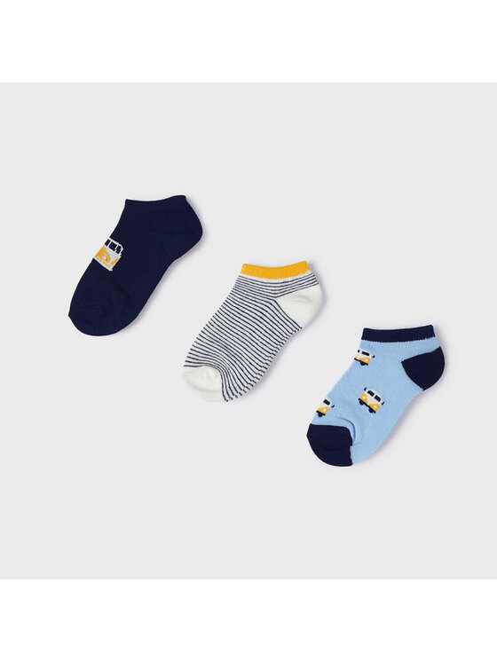 Set di 3 paia di calzini corti da bambini 10464
