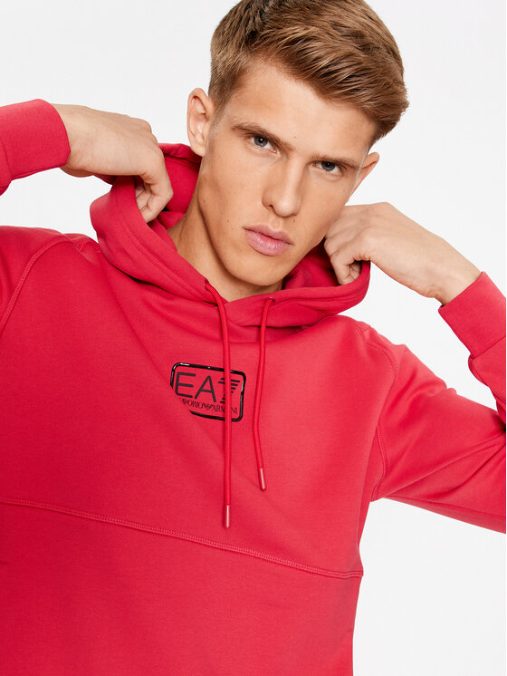 EA7 Emporio Armani EA7 Emporio Armani Majica dugih rukava 6RPM96 PJ07Z 1462 Crvena Regular Fit