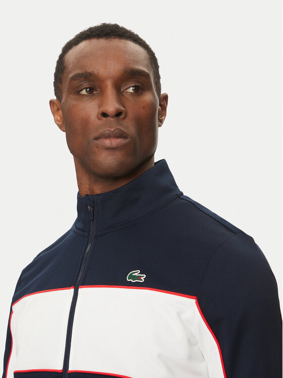 Lacoste Lacoste Technisches Sweatshirt SH8942 Dunkelblau Regular Fit