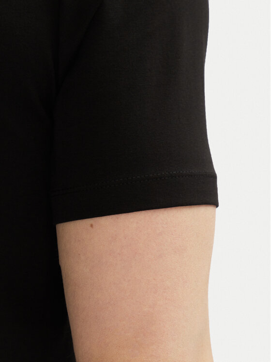 KARL LAGERFELD KARL LAGERFELD Marškinėliai 755402 552235 Juoda Regular Fit