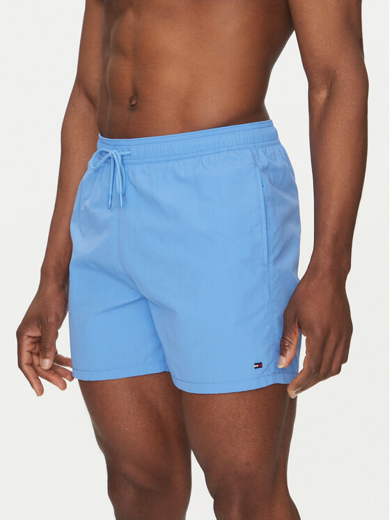 Tommy Hilfiger Plavecké šortky UM0UM03477 Modrá Regular Fit