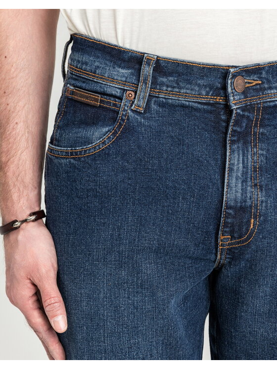 Wrangler Wrangler Jeansy TEXAS Niebieski Straight Fit
