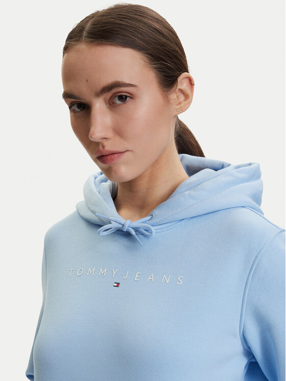 Tommy Jeans Tommy Jeans Bluza DW0DW17324 Niebieski Regular Fit