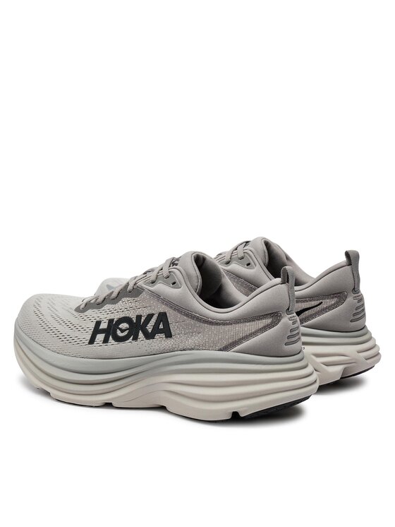 Hoka Hoka Маратонки за бягане Bondi 8 1123202 Сив