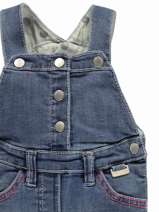 Kanz Kanz Ogrodniczki 1642002-0013 Niebieski Basic Fit
