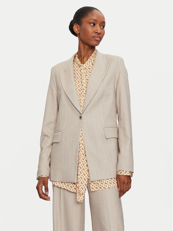 Maryley Maryley Sakko 24IB187/M01 Beige Regular Fit
