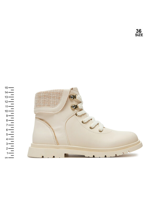 Mayoral Mayoral Schnürstiefeletten 48481 Écru