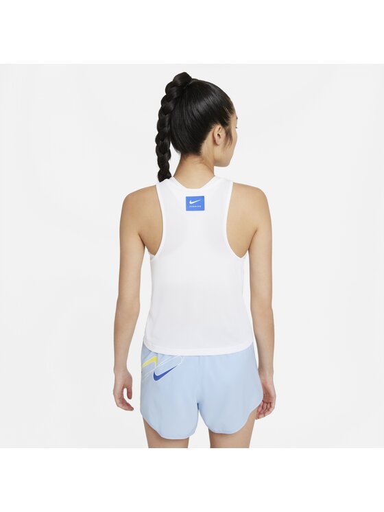 Nike Nike Top Dri-FIT Retro Bianco Regular Fit