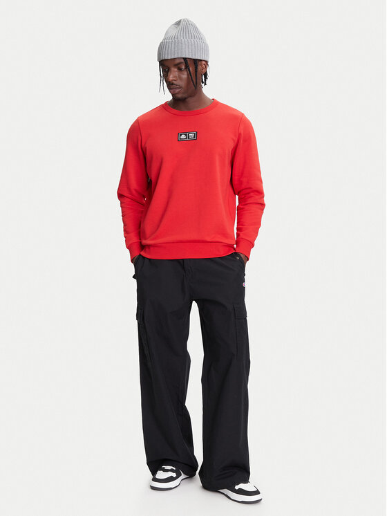 Kappa Kappa Pulóver Authentic Nymphe 321Y1MW Piros Comfort Fit