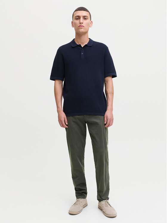 Jack & Jones Jack & Jones Chinos kelnes Marco Arthur 12260904 Pilka Slim Fit