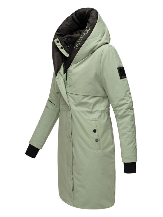Navahoo Navahoo Kurtka zimowa Snowelf Zielony Regular Fit