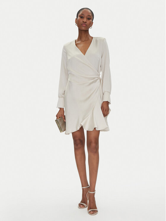 Rinascimento Rinascimento Coctailkleid CFC0122677003 Beige Regular Fit