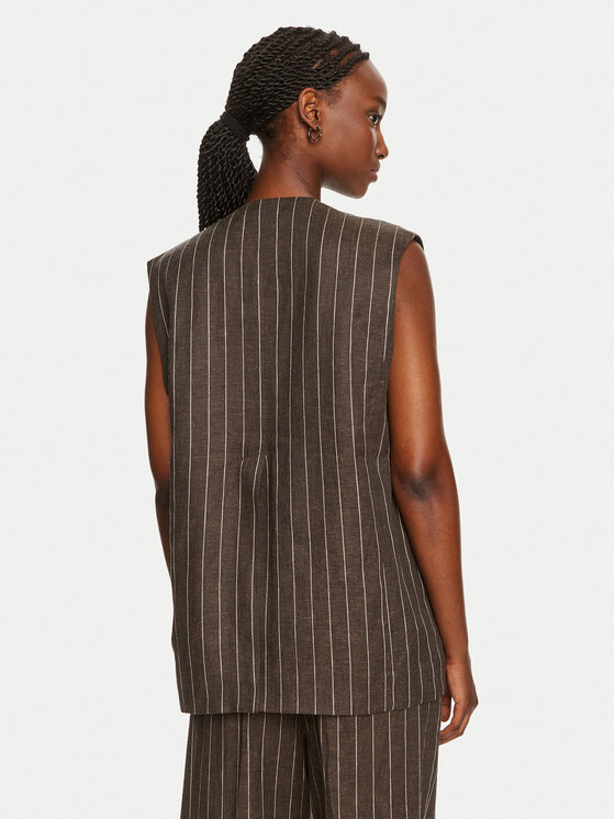 DAY BIRGER ÉT MIKKELSEN DAY BIRGER ÉT MIKKELSEN Kamizelka Enid DAY65243328 Brązowy Regular Fit