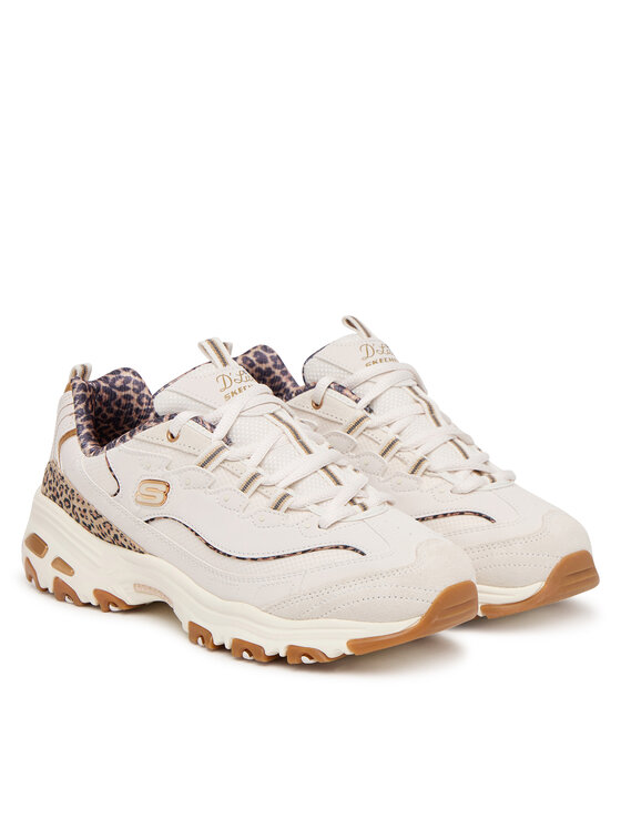 Skechers Skechers Снікерcи D'Lites - Wild Charm 150877/WHT Кремовий