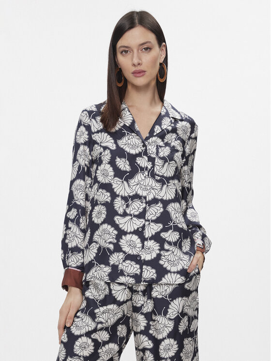 Weekend Max Mara Weekend Max Mara Camicia Palla 2415111101 Blu scuro Regular Fit