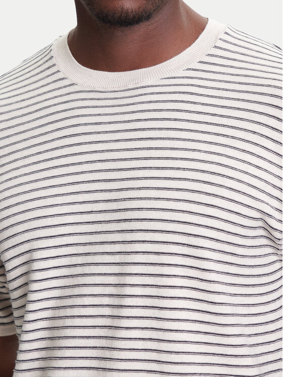 United Colors Of Benetton United Colors Of Benetton T-Shirt 1195K109V Beżowy Relaxed Fit