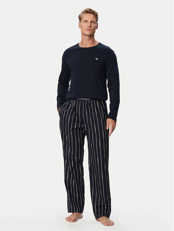 Emporio Armani Underwear Emporio Armani Underwear Pijama EM000614 AF25043 MB683 Bleumarin Regular Fit